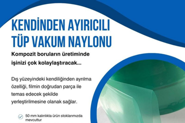 Self-Releasing Release Film – Now in Tube Form!